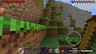 Minecraft preživljavanje.