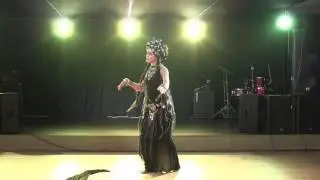 Kira Lebedeva @ Alice tribal party 20/02/2016