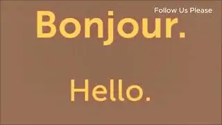Top 1000 Daily French Vocabulary Words | Part 1 (With English)