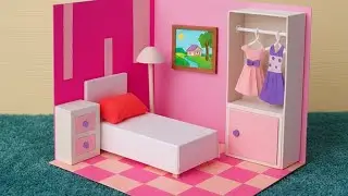 🌸🛏️ Cute & Cozy Doll House Bedroom