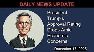 President Trump's Approval Rating Drops Amid Economic Concerns | Morning Update