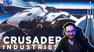 Visite des vaisseaux CRUSADER • IAE 2951 #5 (Replay Twitch)