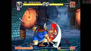 🎮 WORLD HEROES PERFECT - ( ARCADE - 1995 ) - 💥  ERICK 💥 - GAMEPLAY COMPLETA