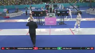 Wuxi Worlds 2025 CMF - L16 - Roberto Cazzani TUR v Luk Chun Lok HKG