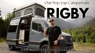 Camper Van Walkthrough With a Pop-top, Our Newest Professional Built Sprinter Van Conversion
