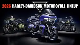 The 2026 Harley-Davidson Motorcycles Lineup