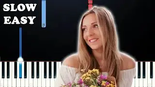 Samantha Ebert - Flowers (EASY Piano Tutorial)