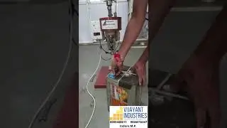 Spout Cap Sealer Machine - Oil Packing Machine - 15 Liter Tin Jar Machine -Packaging Machine -