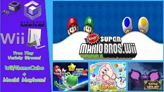 [Wii + Switch] SHORT Free Play Stream - GameCube/Wii Games + Mochi Mayhem!