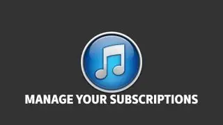 Как: iTunes &mdash; управление подписками
