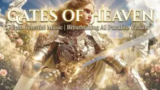 GATES OF HEAVEN: 1 Hour of Epic Orchestral Music & Divine Architecture (Breathtaking 4K)