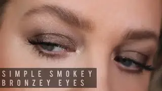 How To: Simple Smokey Bronzey Eyes 🤎