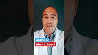 When do you take Ambien (zolpidem)?
