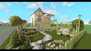 Bloxburg | Bamboo Cottage House | Exterior speedbuild | Roblox