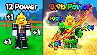 Roblox but Every Second +1 SKILL POINTS to Become MAX LEVEL in Roblox!