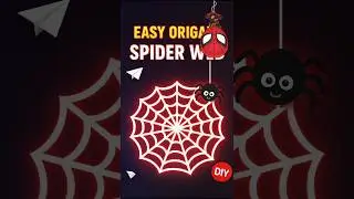 How to Make Spiderman Web #spiderman #diy