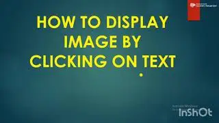 Easy way to display image by clicking on text | Trigger Feature in Power Point