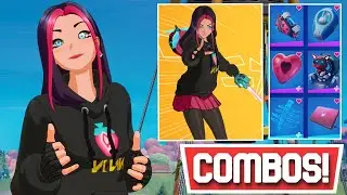 *NEW* BEST RICOCHET ROX SKIN [ANIME LEGENDS PACK] COMBOS! | Fortnite
