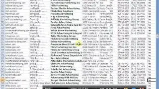 USA & UK Advertising Agencies Email Mailing Address Lists