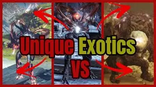 A Range Of Unique Exotics Against CHAMPIONS Solo: Anti Barrier/Unstoppable/Overload - Destiny 2