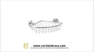 LW17CP 180&deg; - Tempo Corner Soap Basket