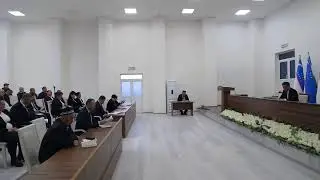 Xalq deputatlari  Angor tumani Kengashining o‘n to‘qqizinchi sessiyasi bo‘lib o‘tmoqda.