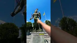 Статуя спартанского царя Леонида