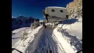Colfosco - Alta Badia, Forcelles 85 Km/h: Fausto Ski
