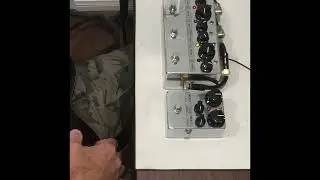 echoczar and angelbaby, guitar volume knob swells (iPhone)