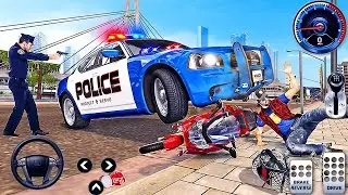 US Cop Car Chase Simulator 3D - Real Police Cars Driving - Android GamePlay