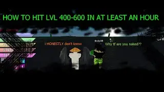 How to hit 400-600 in an hour [ROBLOX:DBZFS]