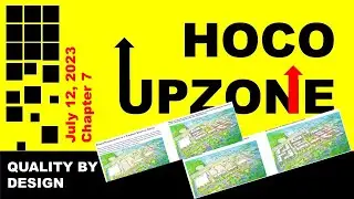 HOCO UPZONE - GENERAL PLAN WORK SESSION 5