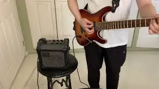 Ibanez SV5470F through Roland Micro Cube