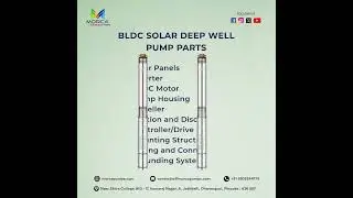 Components of BLDC solar deep well