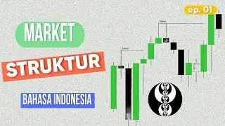 MARKET STRUKTUR  ✅ ICT CONCEPT BAHASA INDONESIA EP. 01