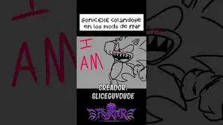 Sonic.exe col&aacute;ndose en los mods de FNF | Fandub Espa&ntilde;ol | #sonicexe #fridaynightfunkin #fnf