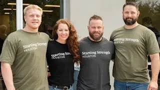 Working and Coaching at Starting Strength Houston with Josh Wells