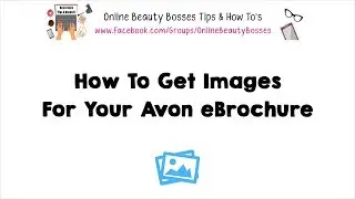 How To Get Images For Your Avon Catalogs Online