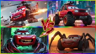 Lightning McQueen Rush Challenge ⚡️ | Crazy Colors & Fun Race!