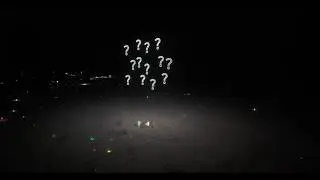 BURNING MAN 1000 Drone Light Show- Pilot POV (SKD Drone)