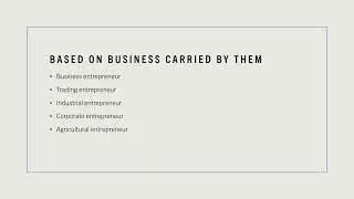 Innovation and entrepreneur unit 1 #mba #bba #managementstudies #madrasuniversity
