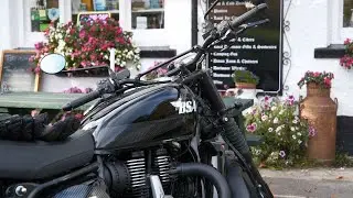 Pierwsza jazda BSA Scrambler 650