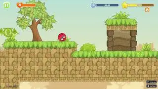 Red Bounce Ball 5 | Complete Gameplay | Crazy Games | iPlayWin