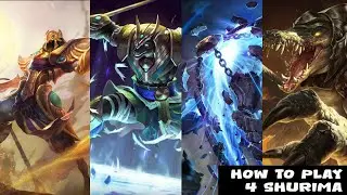 TIPS AND TRICK HOW TO PLAY 4 SHURIMA !! TFT SET 16