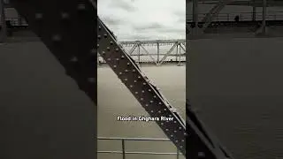 Flood in Ghaghra River #shorts