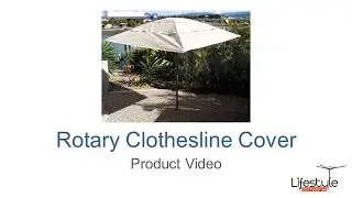 Rotary Clothesline Cover CCR2933 Product Video