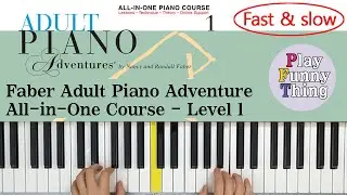 Russian Folk Song (p.36) - Faber Adult Piano Adventure All-in-One Course - Level 1