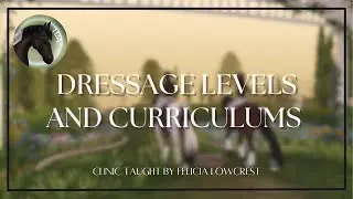 Dressage Levels and Curriculums Clinic: Star Stable Online | Felicia Lowcrest