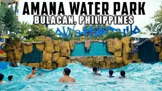 Insane Tsunami Wave Pool Resort in the Philippines! AMANA WATER PARK PANDI BULACAN!