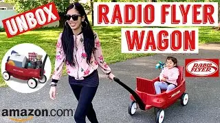 RADIO FLYER WAGON | Amazon toy unbox, assemble & review | Summer 2020 | Toddler Pathfinder 2 in 1!!!